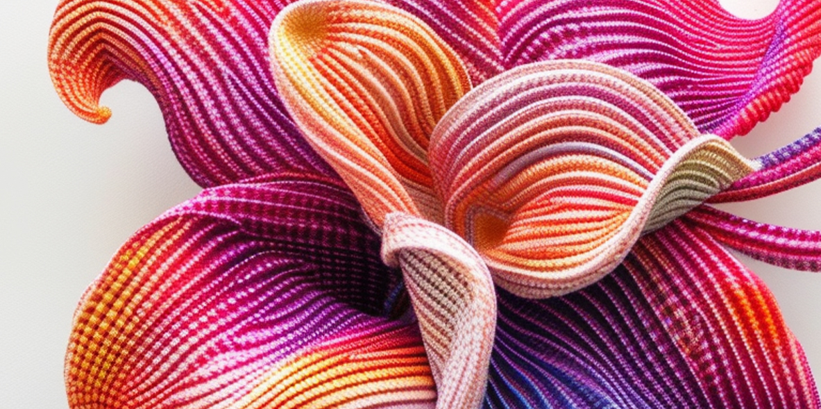 Jacquard geweven textielkunst