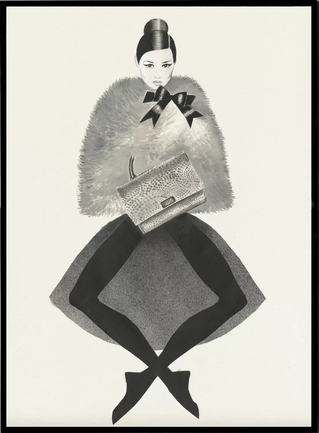Fur – Textielkunstwerk van Margot van Huijkelom | MONDiART Collectie