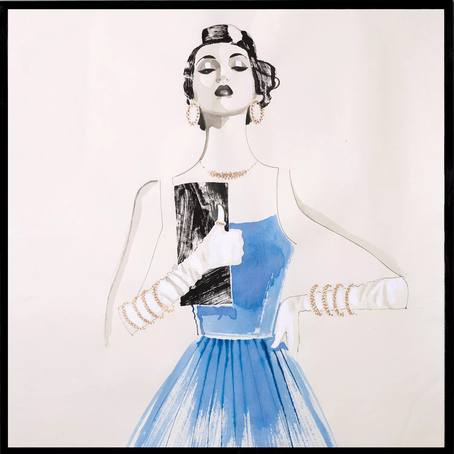 Cartier – Textielkunstwerk van Margot van Huijkelom | MONDiART Collectie