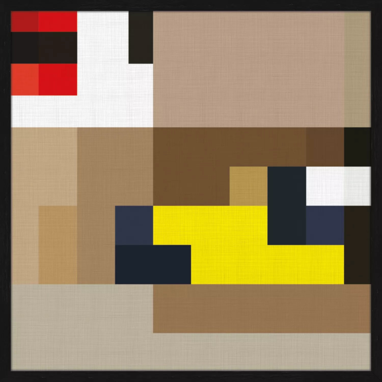 Putter geweven kunst