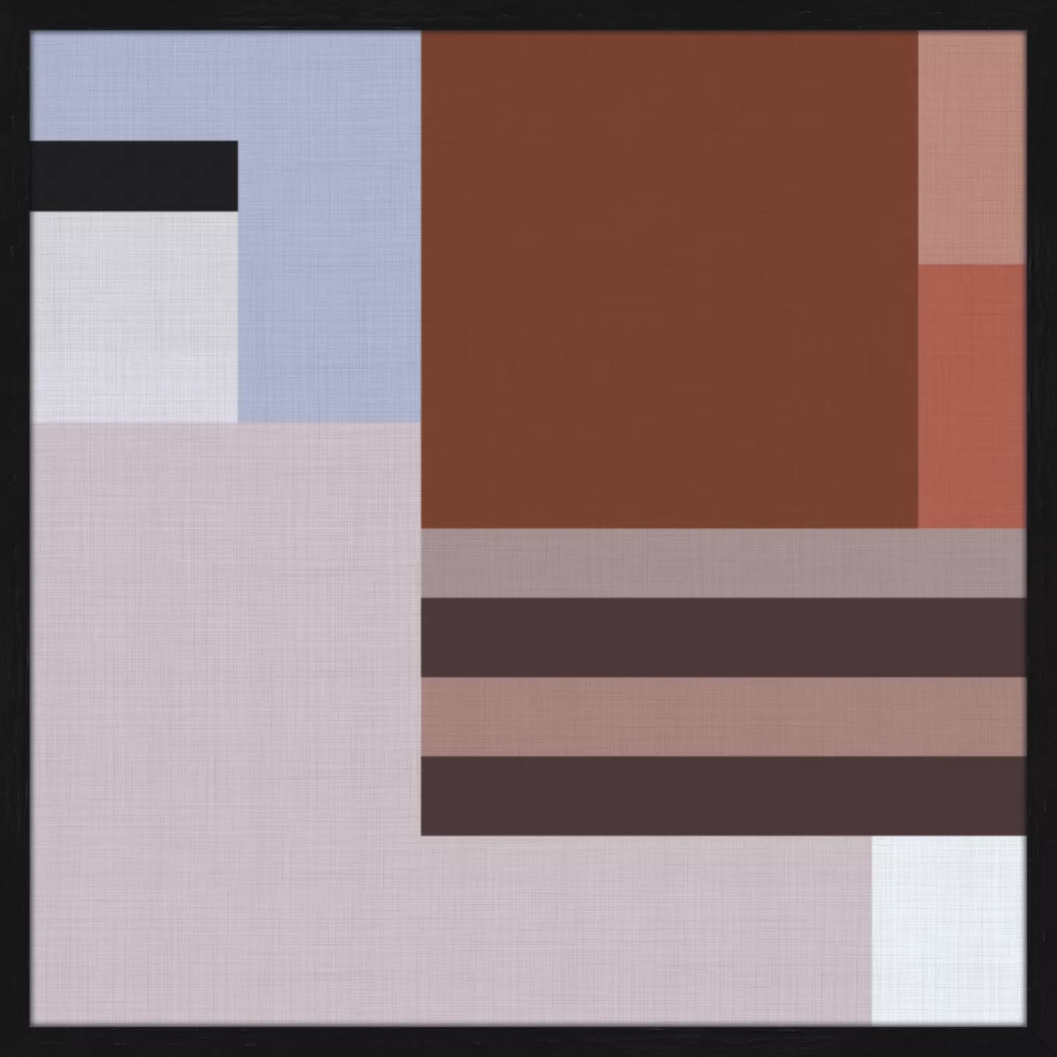 Grauwe Klauwier geweven kunst