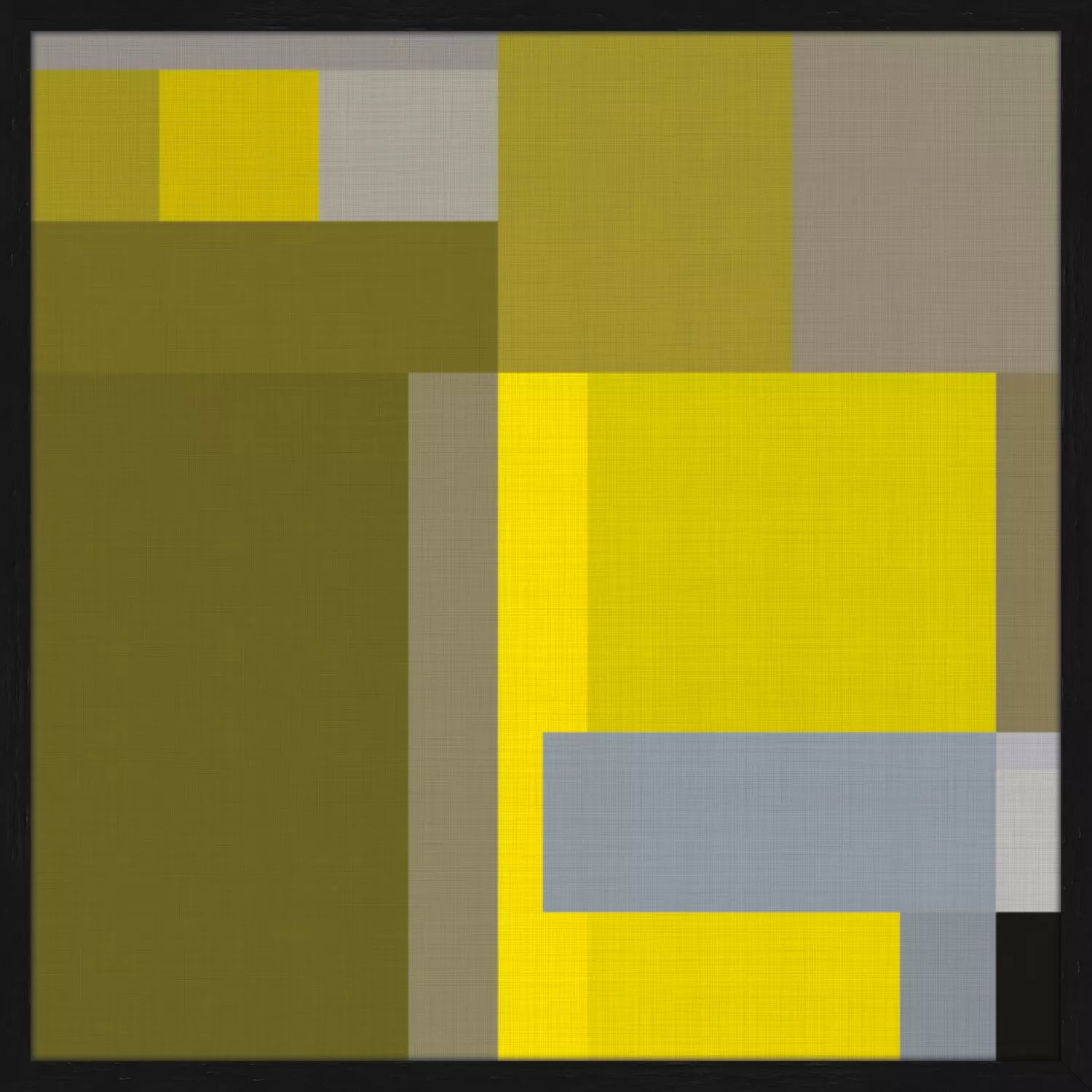 Groenling geweven kunst