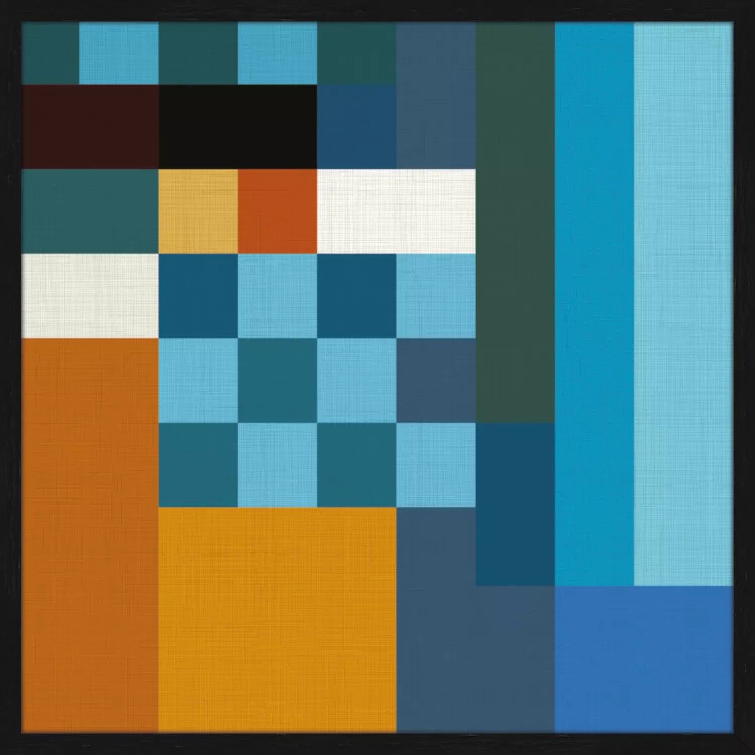 IJsvogel geweven kunst