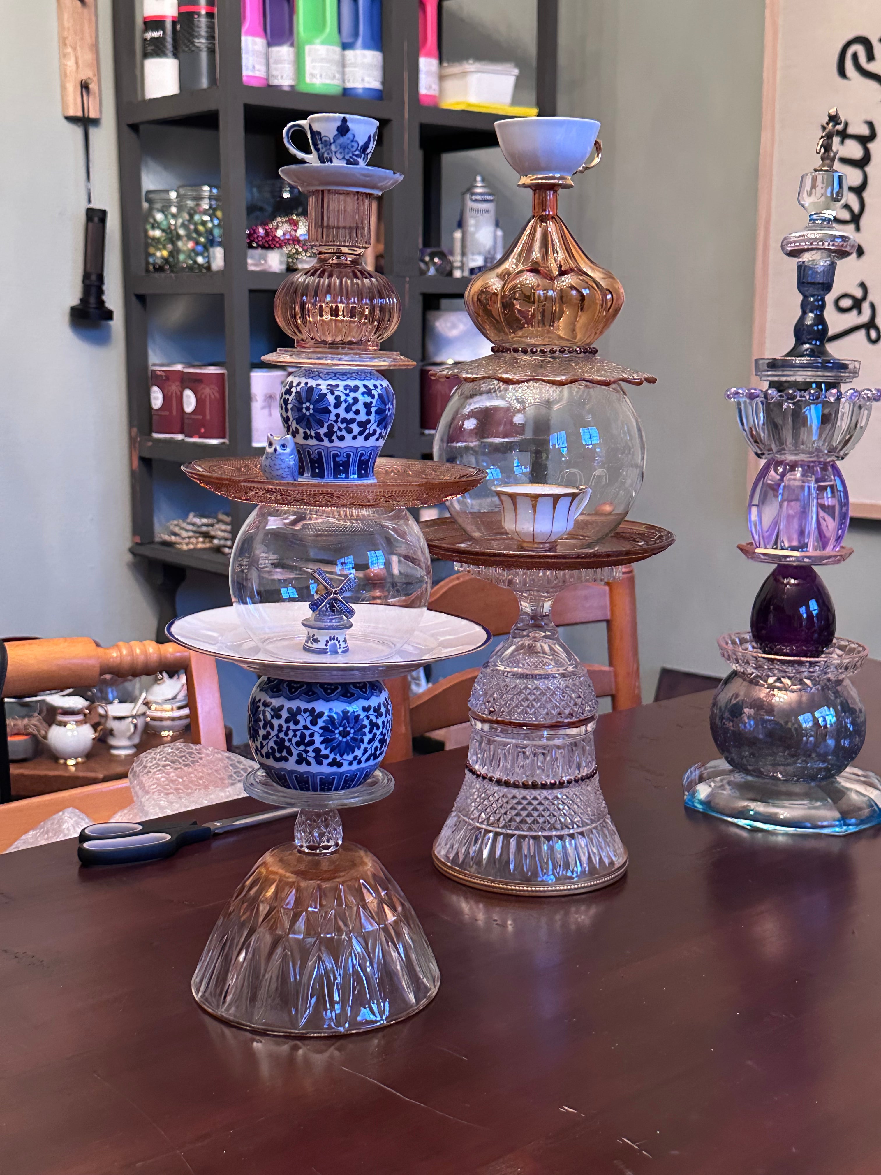 Workshop Glasobjecten, Vazen en Kandelaars