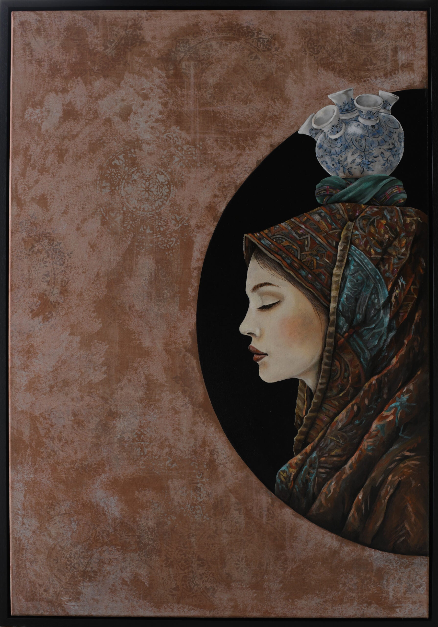Originele schilderij Mixed Culture