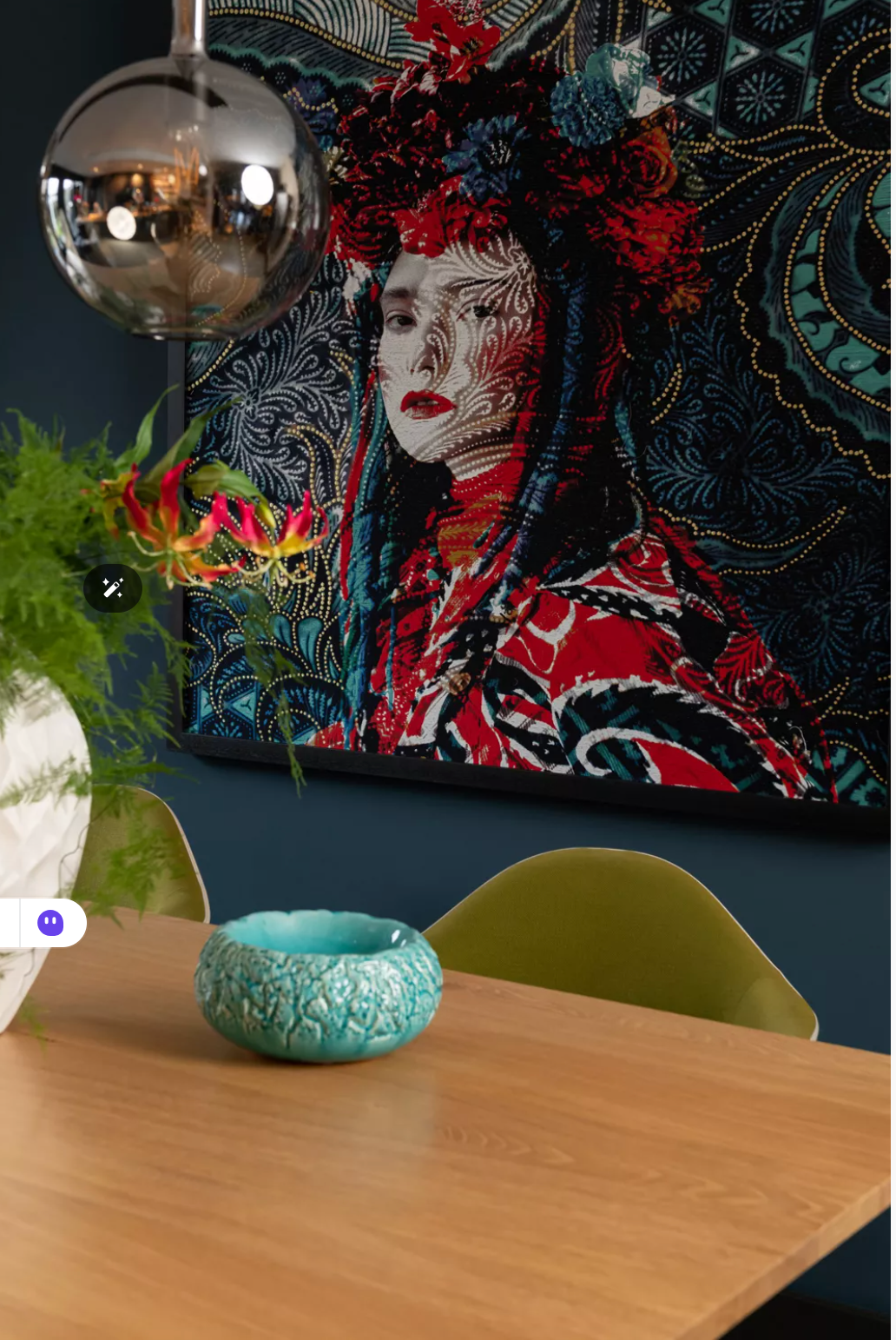 Coquite – Textielkunstwerk van Bas! | MONDiART Collectie