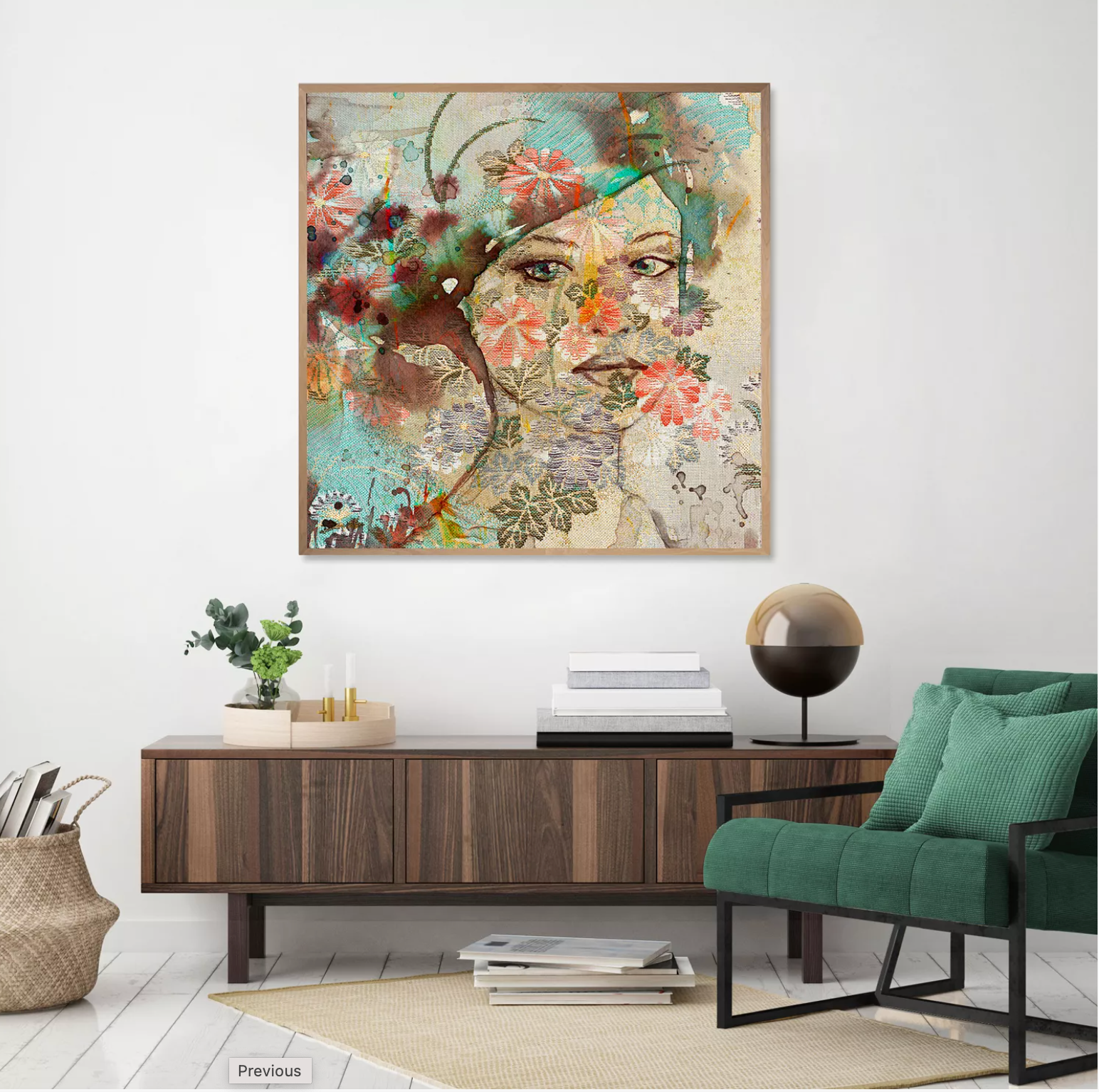 Isabella – Textielkunstwerk van Bas! | MONDiART Collectie
