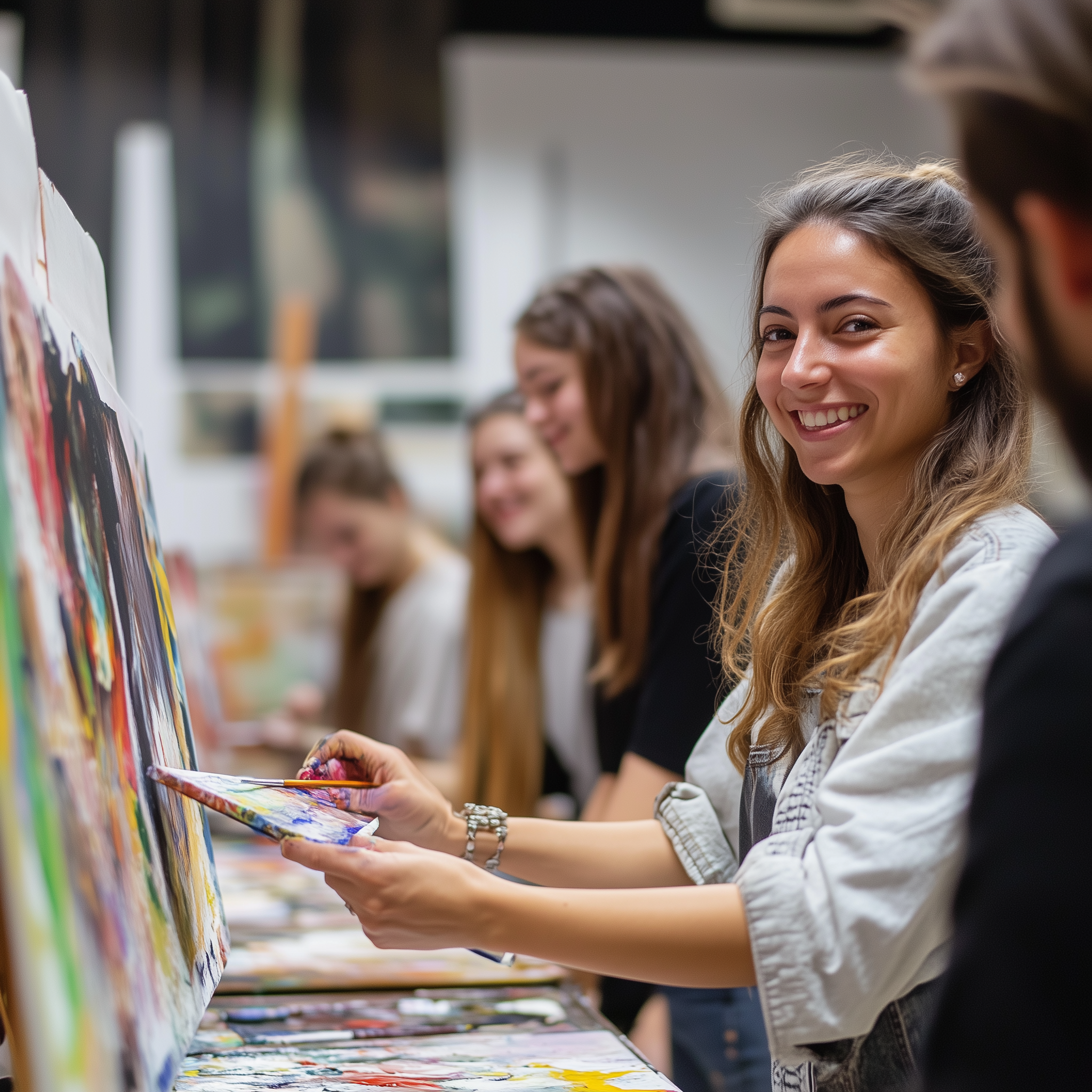 Workshop maak je eigen schilderij!