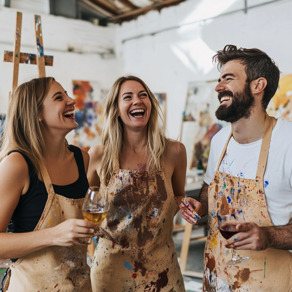 Workshop maak je eigen schilderij!