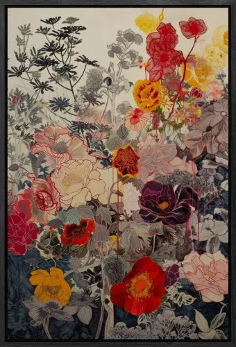 Sawing flowers